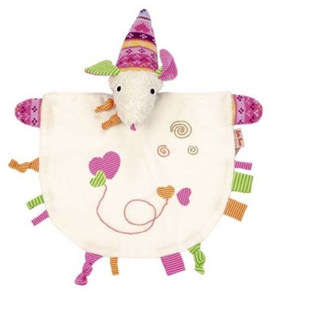Kathe Kruse Baby Lovey Lovie Security Blanket Towel Knots New Plush